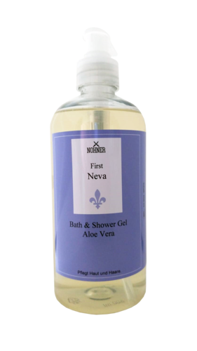 FIRST NEVA Bath & Shower Gel 500 ml Pumpspender