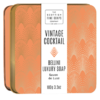Vintage Cocktail Bellini Soap Metalldose